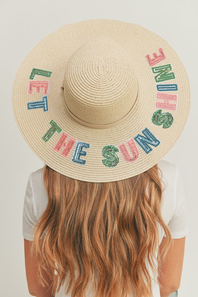 Let the Sun Shine Hat