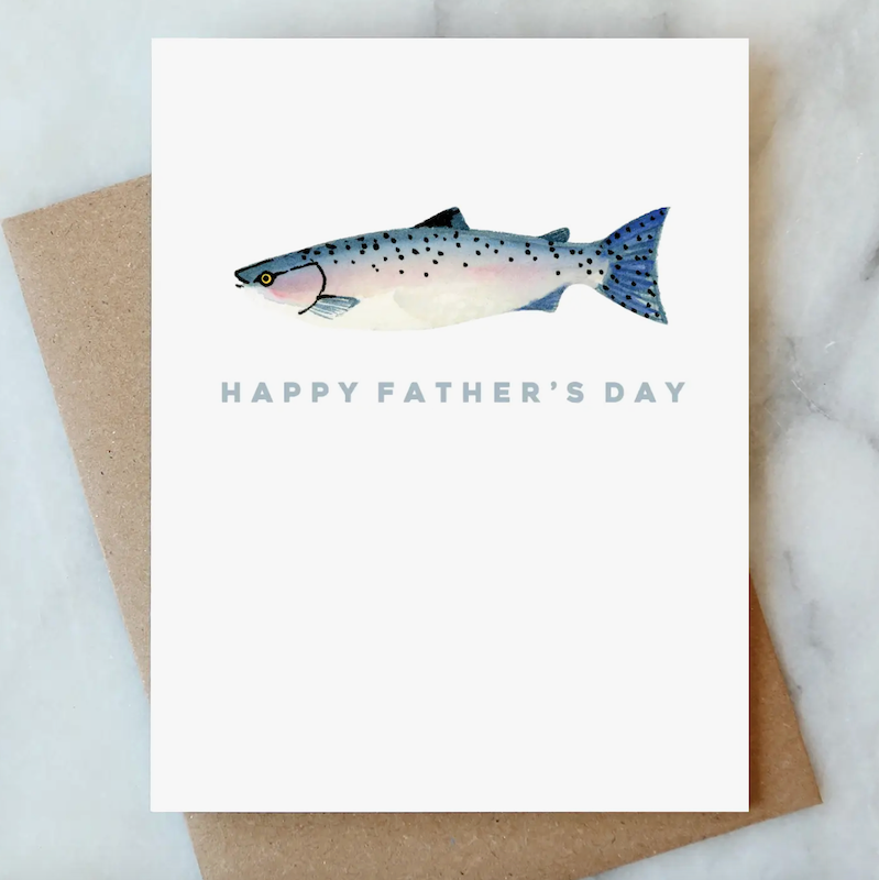 Abigail Jayne Fish Fathers Day Card