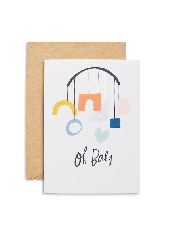 Ampersand Oh Baby Card