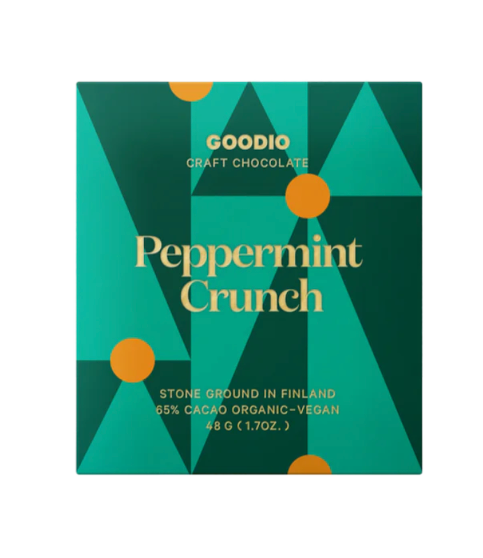 Goodio Peppermint Crunch Chocolate Bar