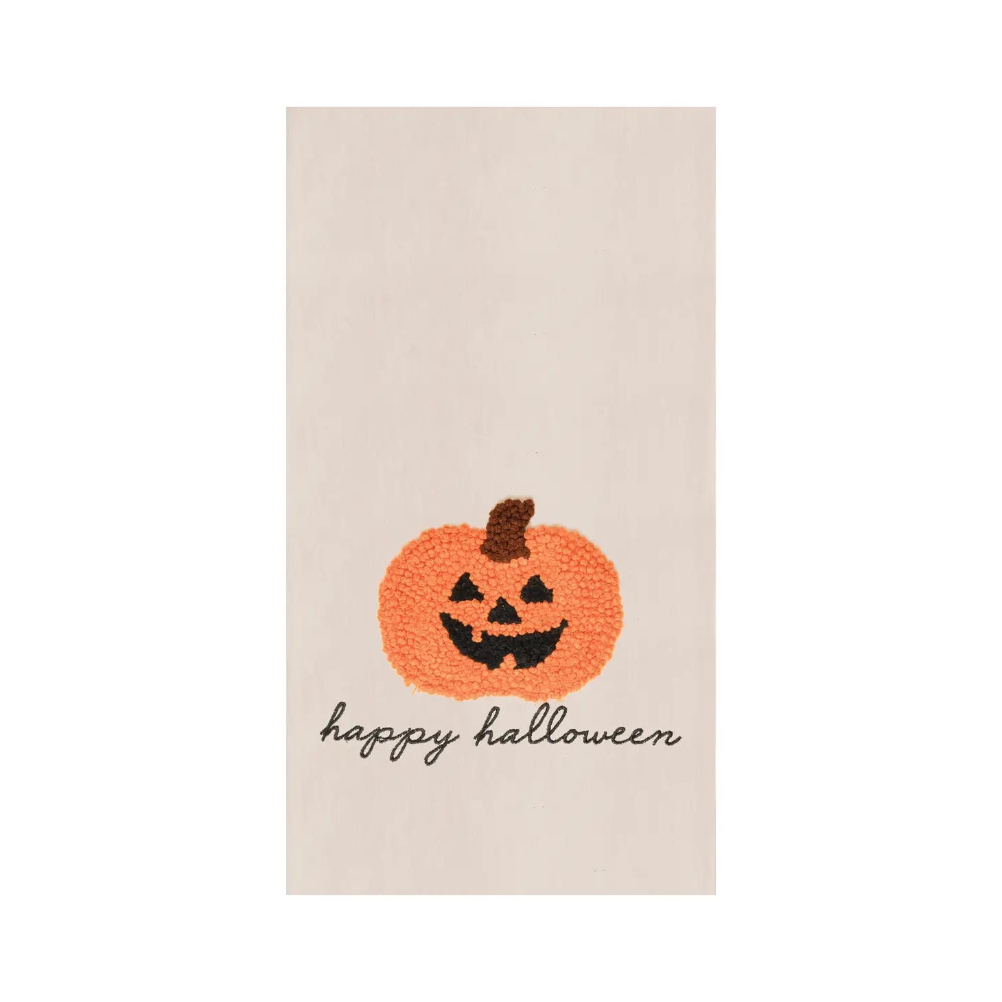 Happy Halloween Pumpkin Tea Towel
