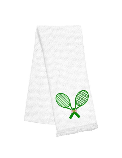 Tennis Fringe Tea Towel